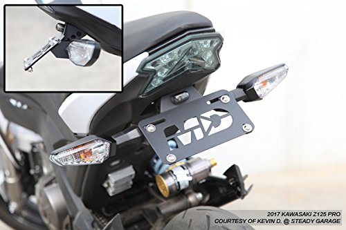 Kawasaki Z125 Pro Fender Eliminator Kit (2017-2025) - Lightweight & Easy Install - Perfect for Street Legal Customization & Clean Rear End Look