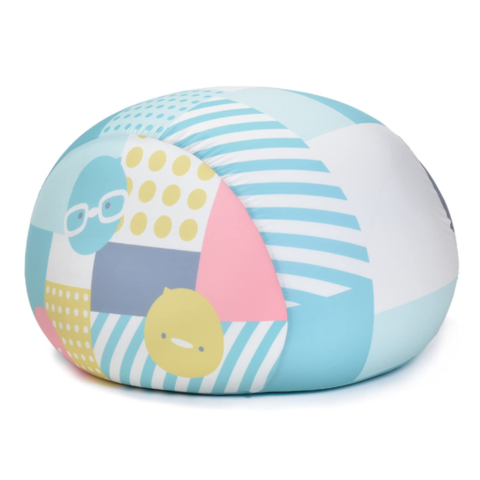 Classic Bean Bag Chair Cover - Washable Sofa Slipcover & Toy Storage Organizer for Kids and Adults (Empty, No Filling) - Perfect for Playrooms, Dorms & Living Rooms