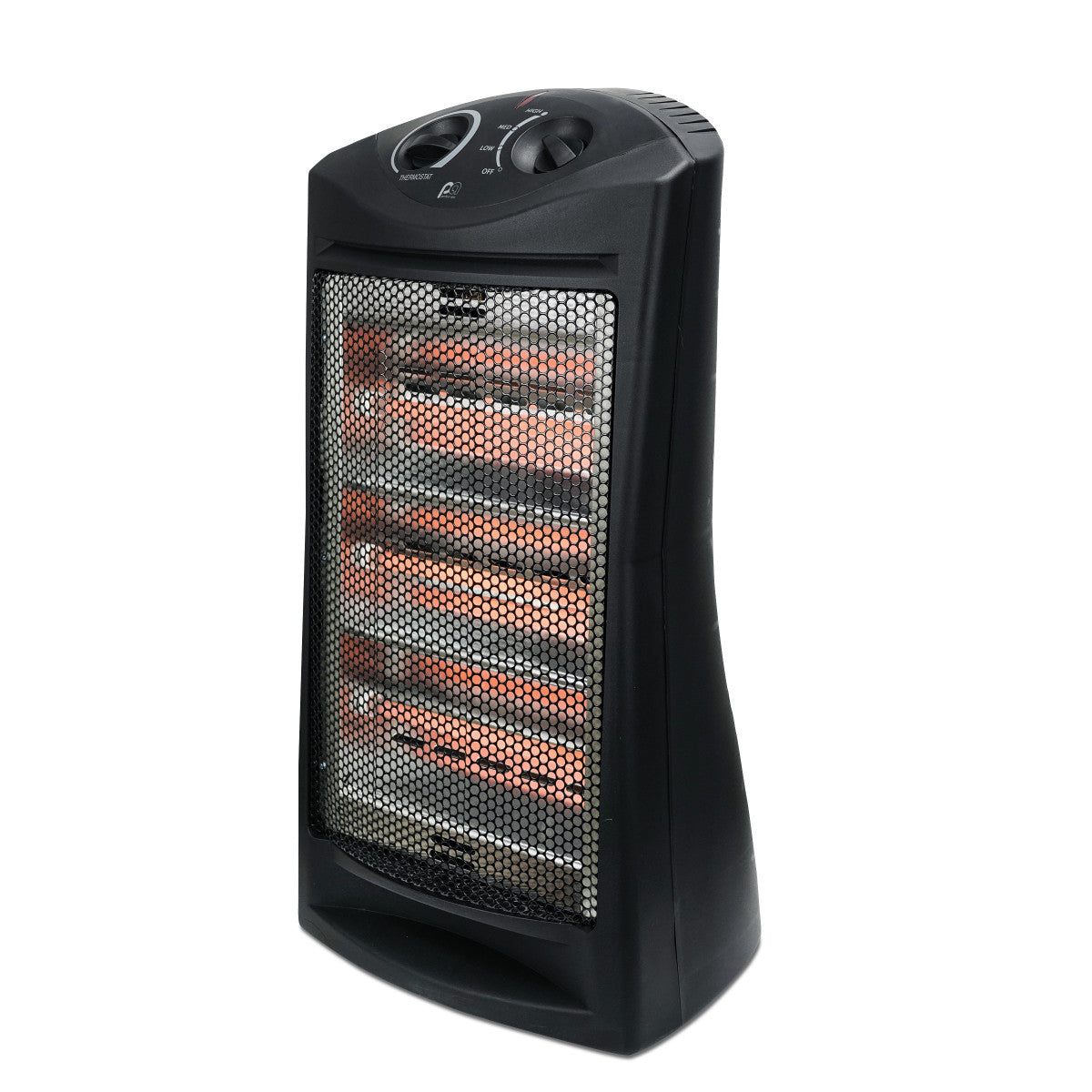 1500W/750W Dual Power Infrared Radiant Tower Heater with Remote Control - Fast Heating for Home, Office & Patio Use