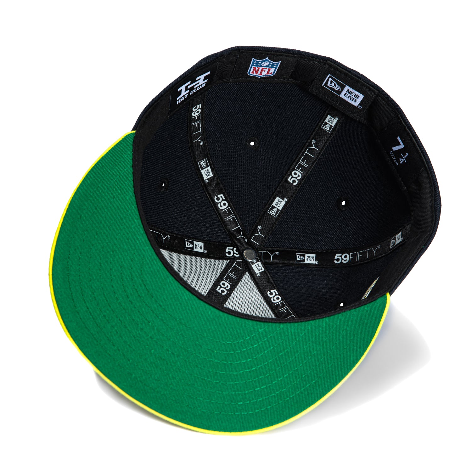 New Era 59Fifty Houston Texans 20th Anniversary Patch Snapback Hat - Navy & Yellow - Official NFL Licensed Cap for Texans Fans, Sports Events & Casual Wear