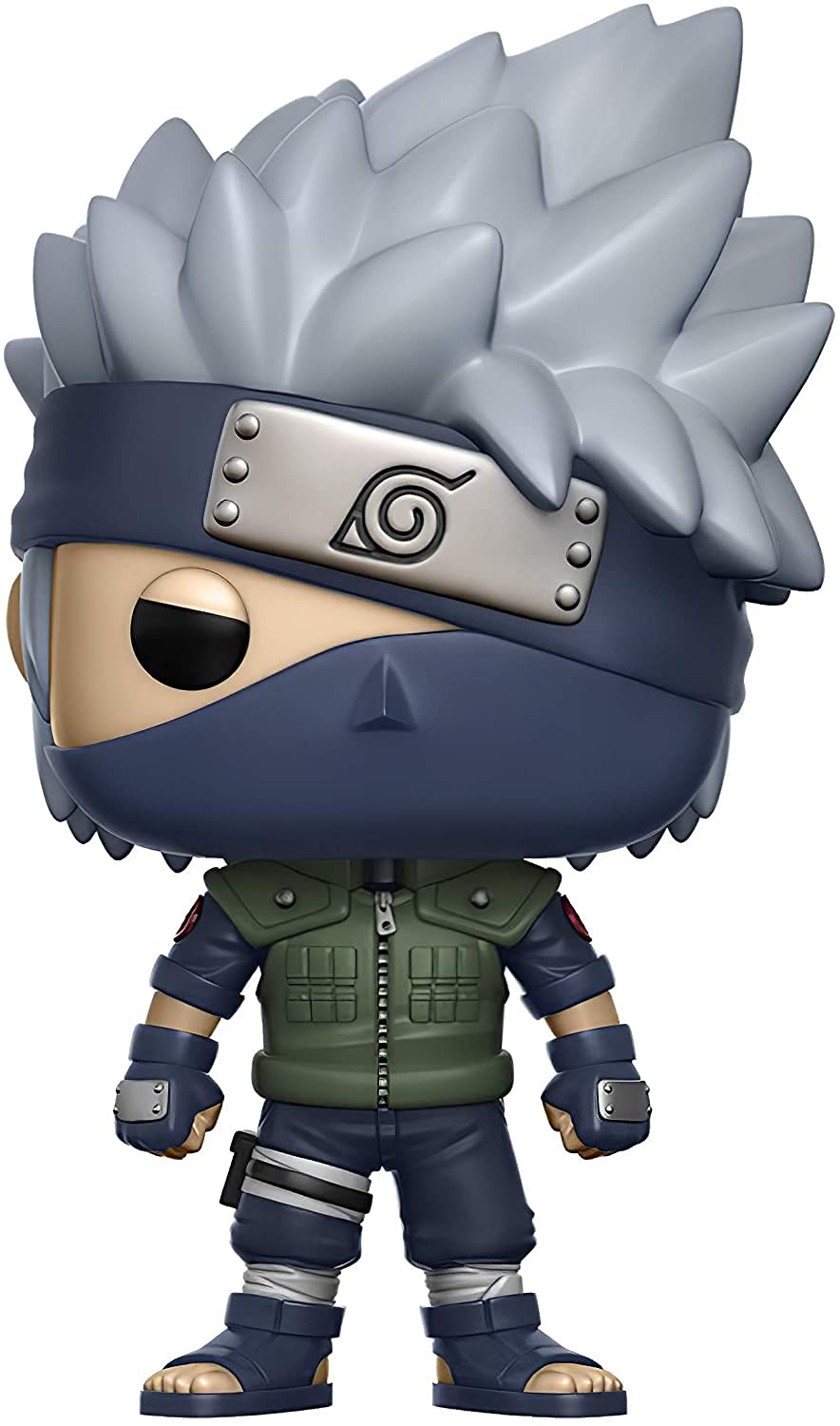 Naruto Shippuden Kakashi Funko Pop! Vinyl Figure with Pop Box Protector - Anime Collectible for Display & Protection - Perfect for Fans, Gifts, and Home Decor