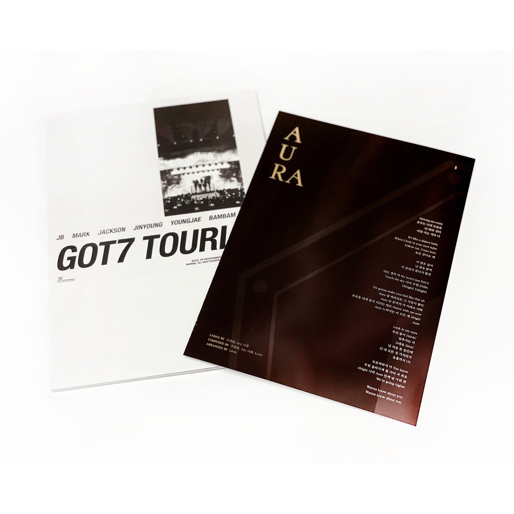 GOT7 DYE Tourlog Photo Essay & Lyrics Postcard - Exclusive K-Pop Memorabilia for Fans, Collectors, and Music Enthusiasts | Perfect for Display, Gifts, and Fan Collections