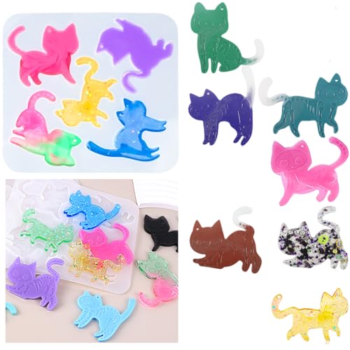 Skeleton Cat Mold