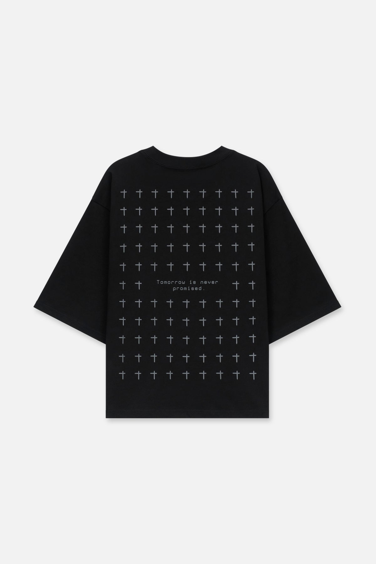 Austin Short Sleeve T-Shirt for Men | Black DDG Grid Print | Casual Wear & Street Style Outfits