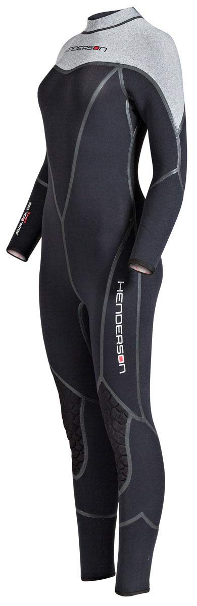 Henderson 7mm Aqualock Quickdry Women’s Back Zip Wetsuit Jumpsuit - Perfect for Surfing, Scuba Diving & Water Sports