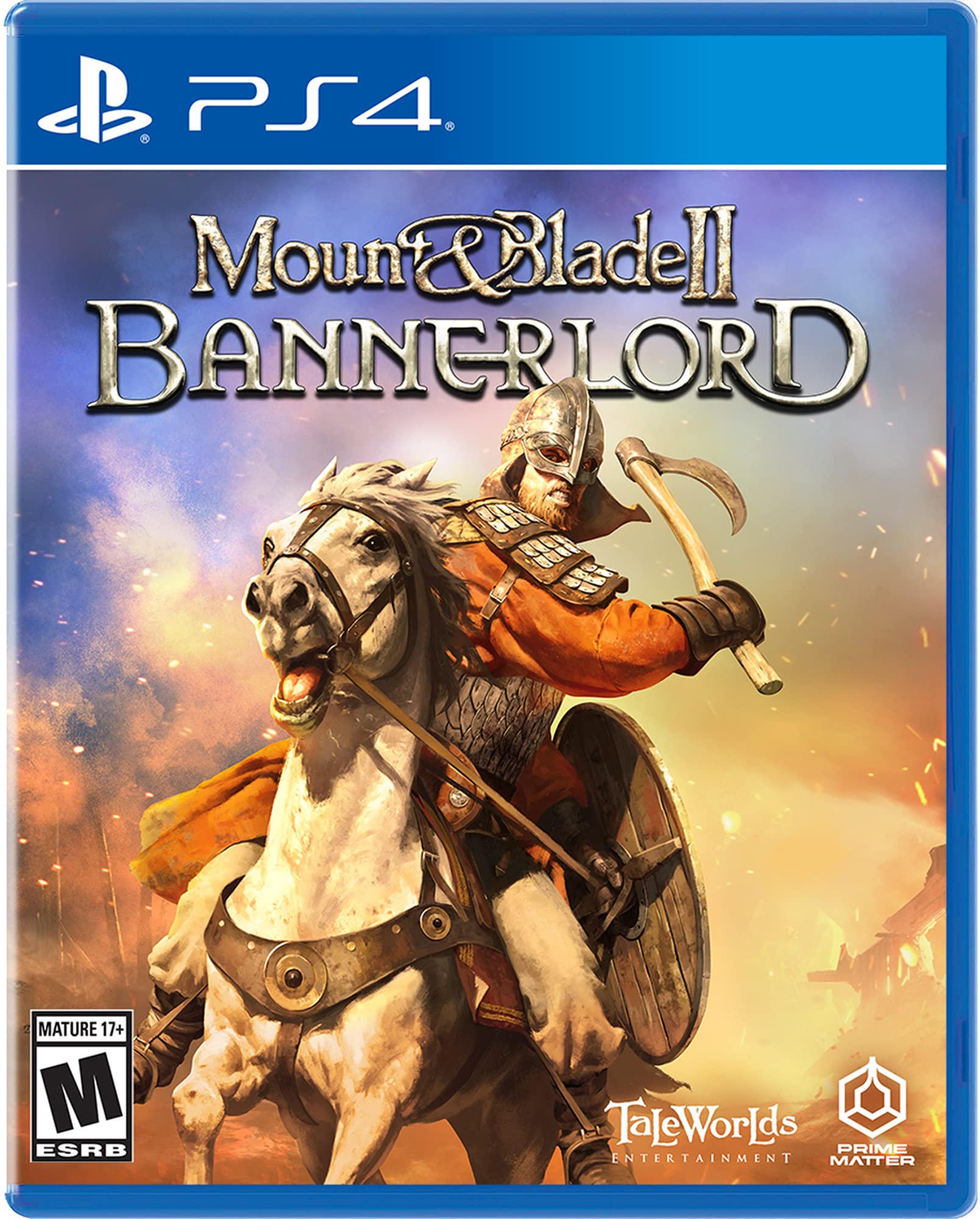 Mount & Blade 2: Bannerlord - Medieval Action RPG Game for PlayStation 4 | Open World Sandbox, Strategic Battles & Dynasty Building | Perfect for History Buffs & Strategy Gamers