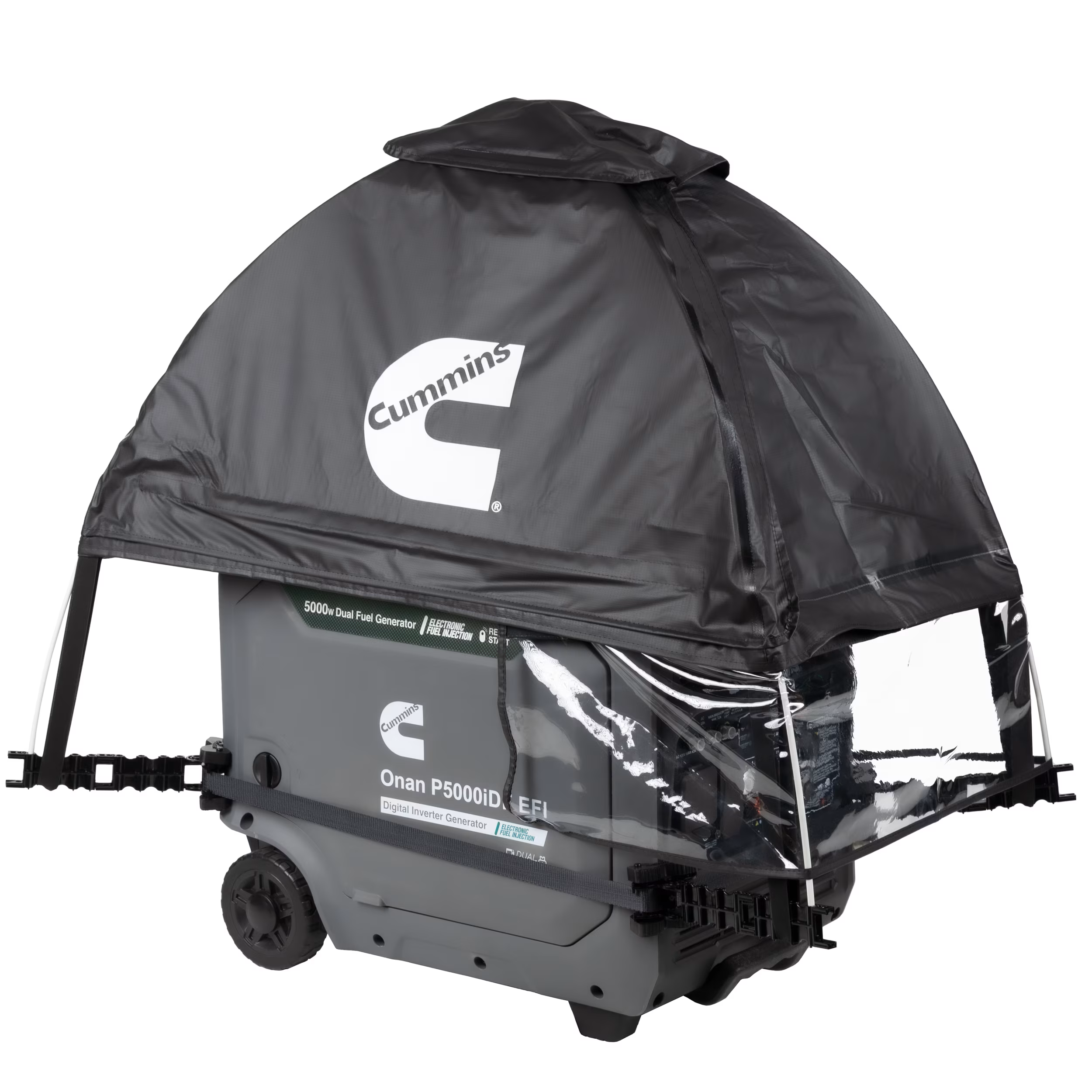Cummins Inverter Generator Cover for Onan P4500i P4500iDF P5000iDF EFI - Weatherproof Protective Case for Outdoor Camping RV Use