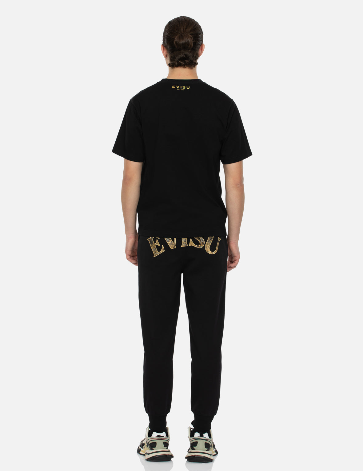 Seagull Embroidered Logo Brocade Appliqué Regular Fit Sweatpants for Men & Women - Comfortable Lounge Pants for Yoga, Gym, and Casual Wear