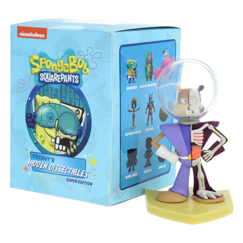 Freeny's Hidden Dissectibles SpongeBob Figure - Series 04 Super Edition Collectible Toy for Adults & Fans | Perfect for Display, Gifts, and SpongeBob Memorabilia Collections
