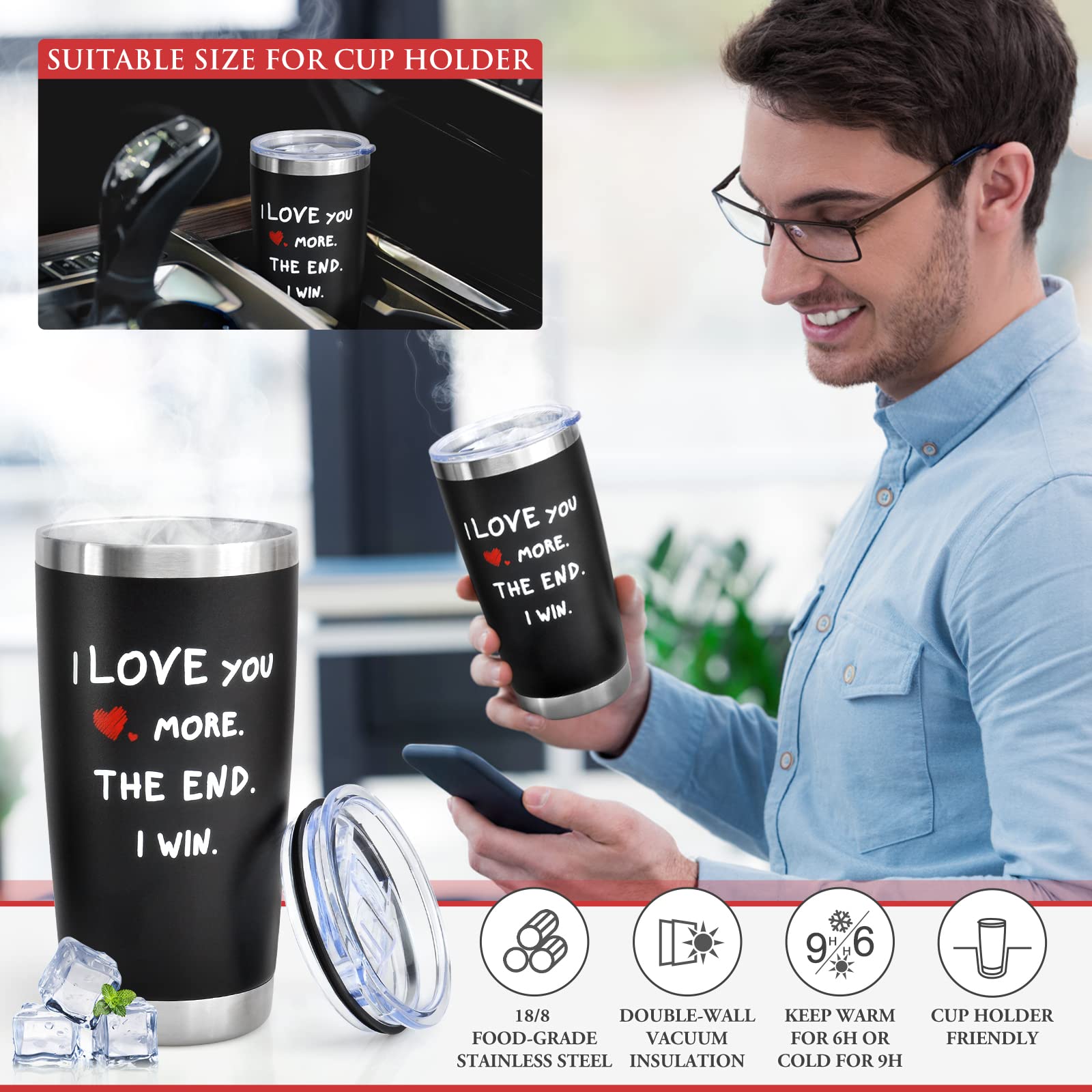 Valentine's Day Gifts for Him - Romantic Presents for Boyfriend, Husband & Men | Anniversary & Birthday Gift Ideas | Perfect for Date Nights & Special Occasions