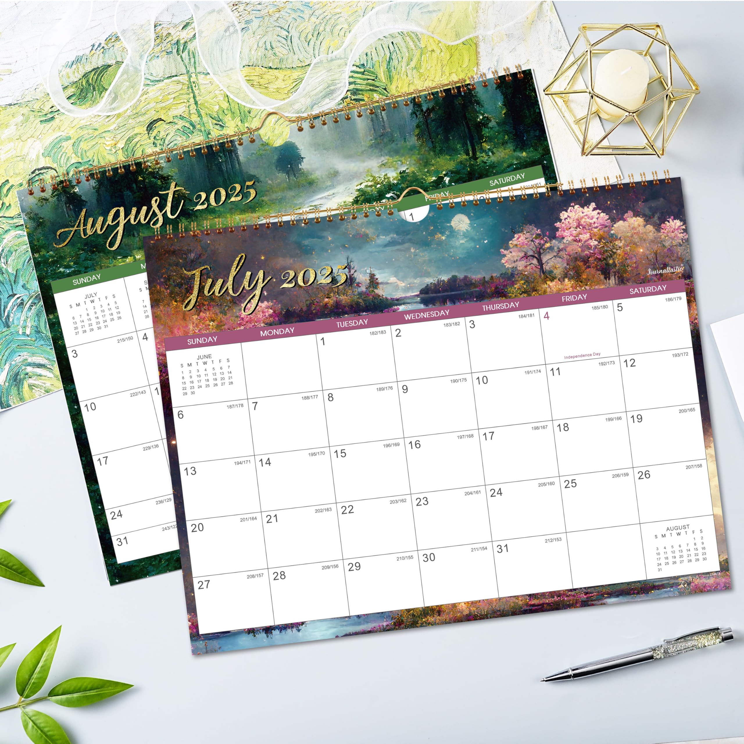 2025-2026 Wall Calendar | 18 Months (July 2025 - December 2026) | 15
