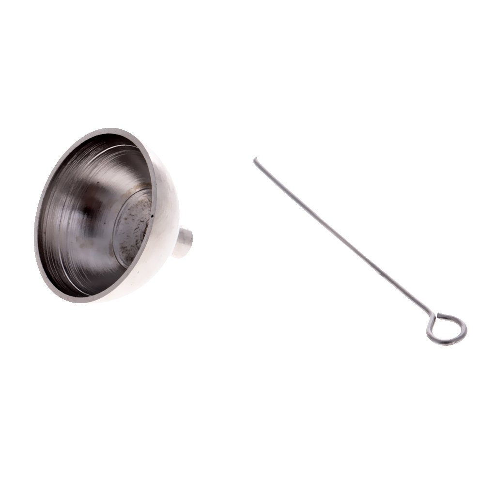 Fityle Mini Funnels Set - Premium Stainless Steel Urn Funnel & Filler Kit for Cremation Jewelry, Ashes Keepsakes | Perfect for Memorial Jewelry, Urn Filling & Keepsake Creation
