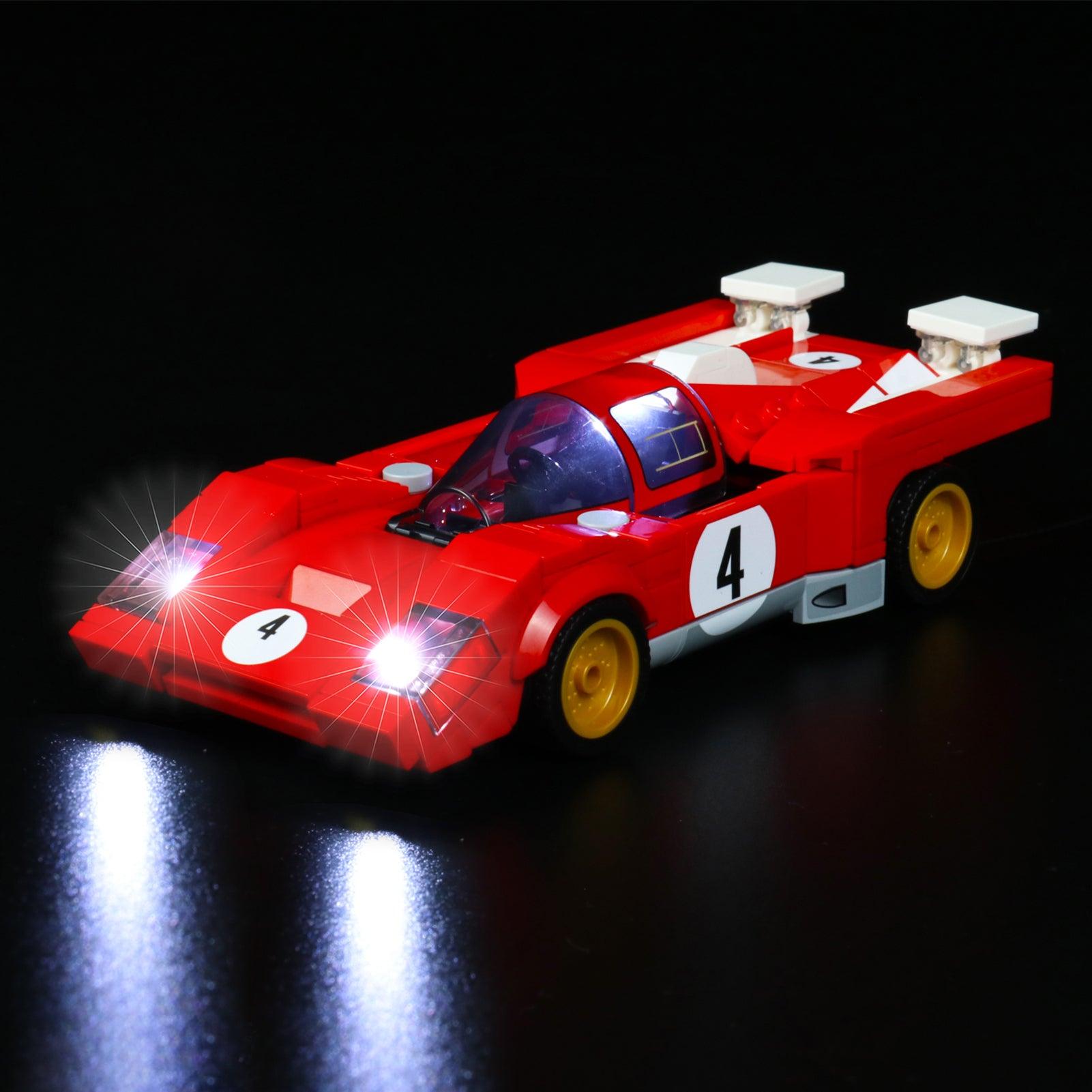 LEGO Speed Champions 512M Ferrari 7690 Light Kit - LED Lighting Set for Building Blocks - Perfect for Display & Nighttime Play