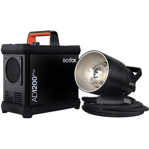 Godox AD1200 Pro Battery Powered Flash System - Powerful 1200Ws Strobe Light for Outdoor & Studio Photography, Portrait & Fashion Shoots
