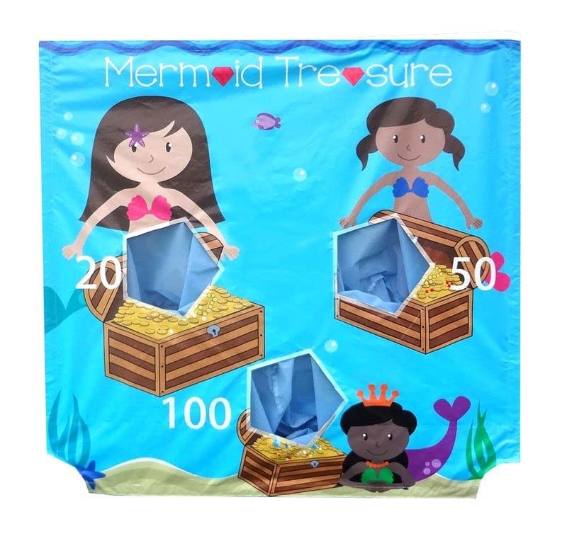 Replacement Air Frame Game Panel for Tent and Table - Ball & Bean Bag Toss with Net | Compatible with Air Frame Games | Perfect for Backyard Parties, Carnivals, School Events & Birthday Celebrations | Outdoor Lawn Games Accessory