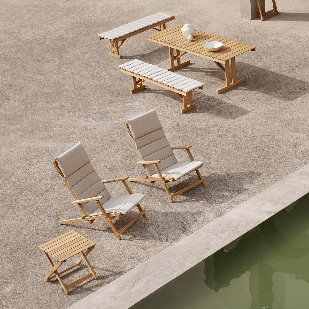 Premium Outdoor Deck Chair BM5568 - Durable Patio Lounge Chair for Backyard, Poolside & Beach Relaxation - Weather-Resistant & Comfortable