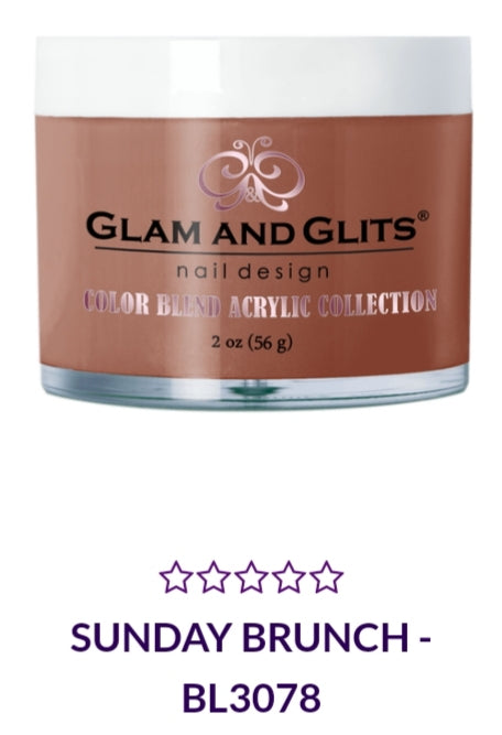 GLAM AND GLITS COLOR BLEND COLLECTION VOL.2 BL3078 - 2 oz Nail Polish Set - Perfect for Sunday Brunch & Special Occasions