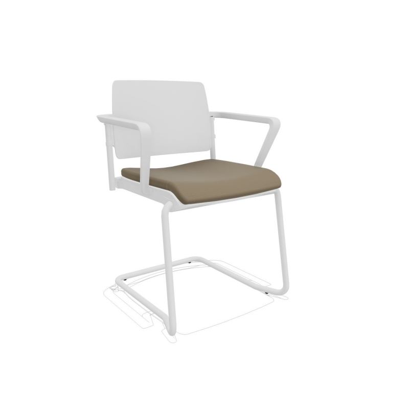 Essenziale 9210B Ergonomic Office Meeting Chair - Adjustable Height & Swivel for Conference Rooms, Home Offices, and Workspaces