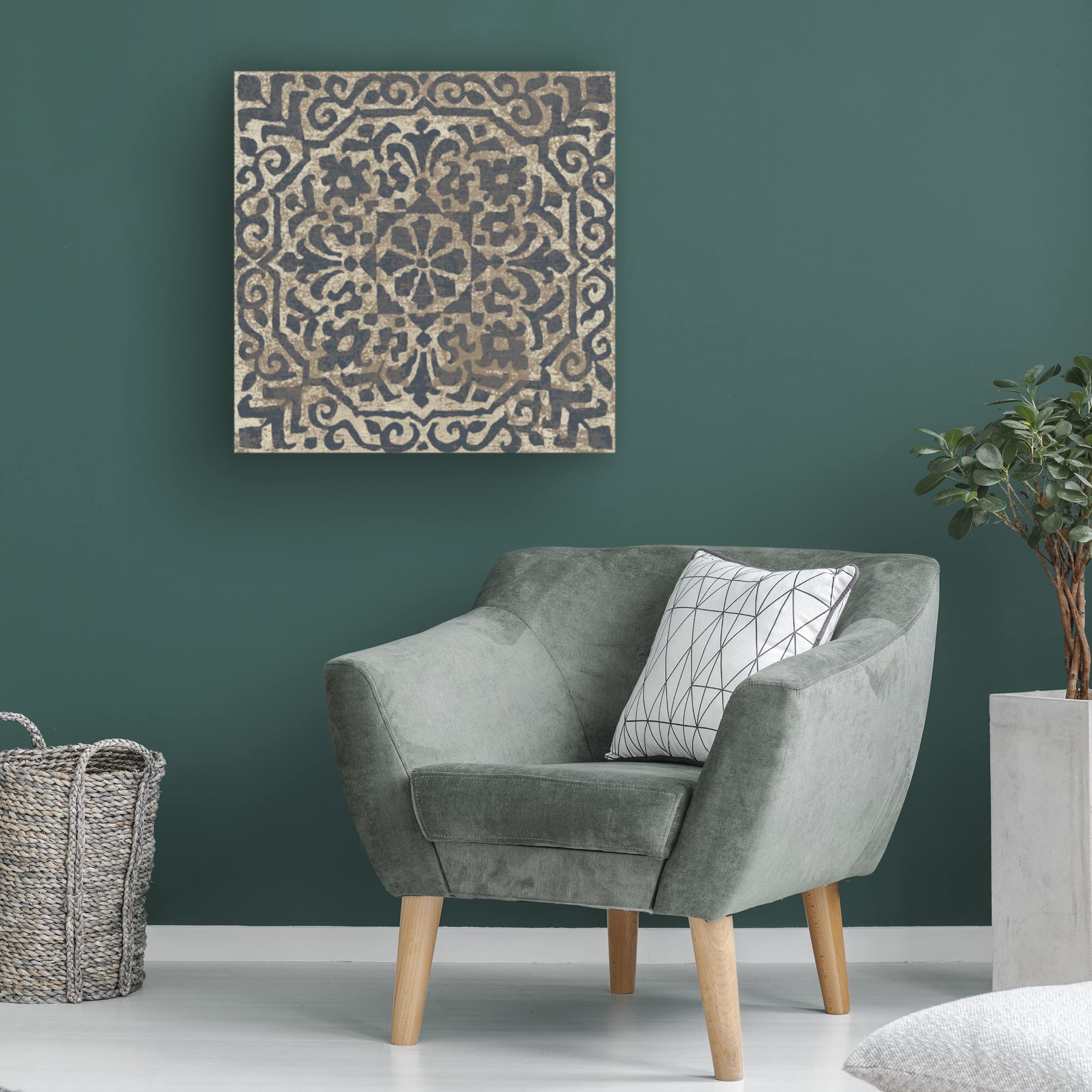 David Carter Brown 'Merry Lil House' Canvas Wall Art Print - Modern Home Decor for Living Room, Bedroom & Office