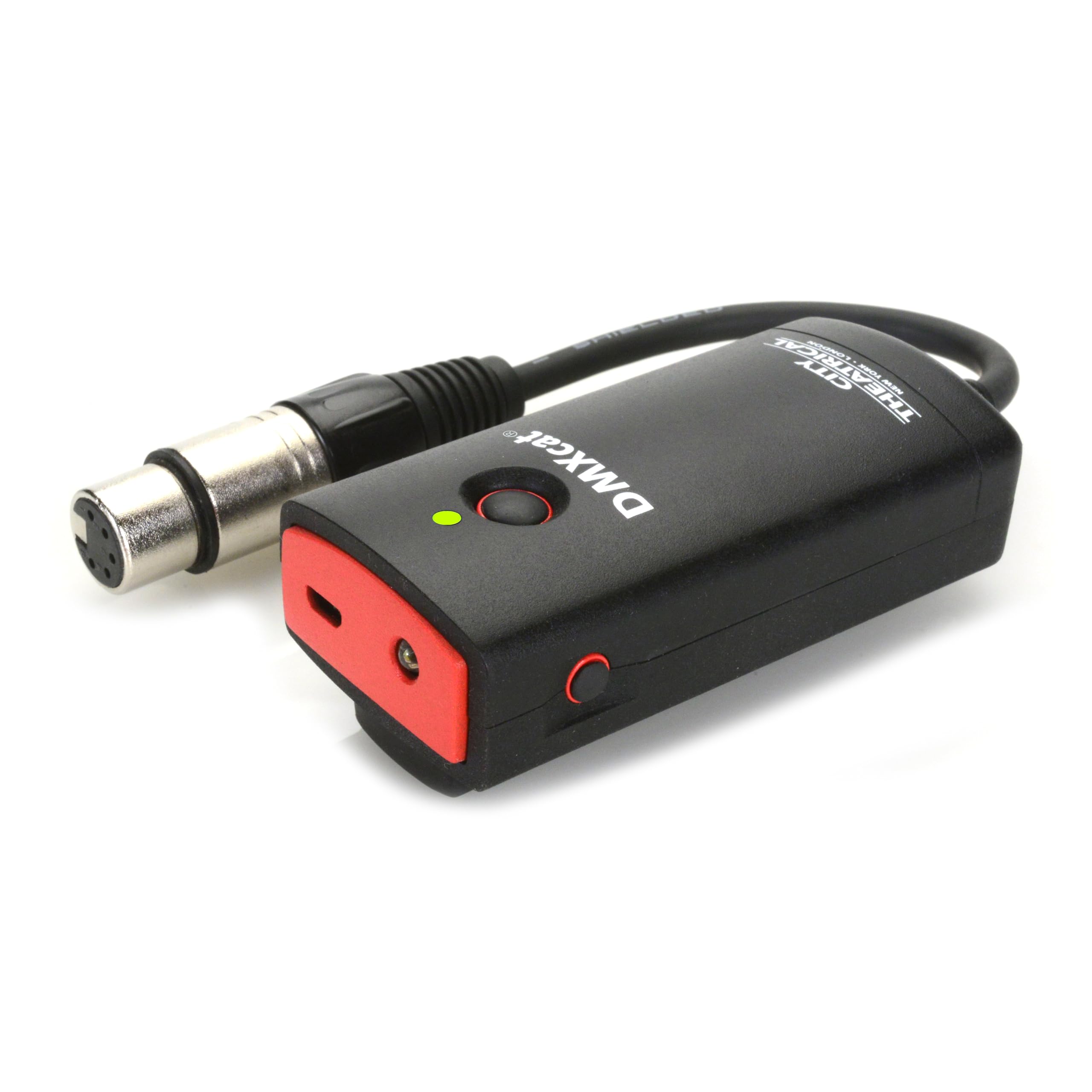 DMXcat Professional DMX512 Tester - Multifunction DMX Controller & Analyzer for Lighting Equipment Testing (Perfect for Stage Shows, Theater Productions & Studio Lighting Setup)