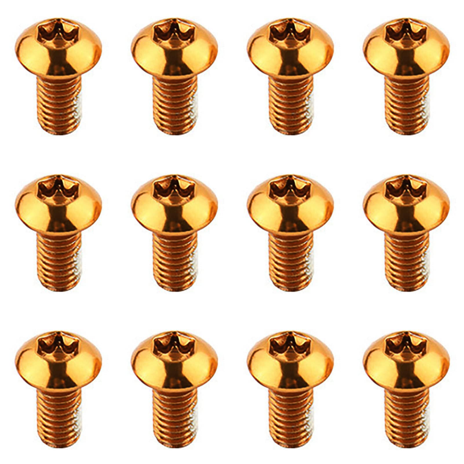 12Pcs Bolany Chainring Bolts - Anti-Rust Bike Crank Fixing Kit for Bicycle Maintenance & Repair