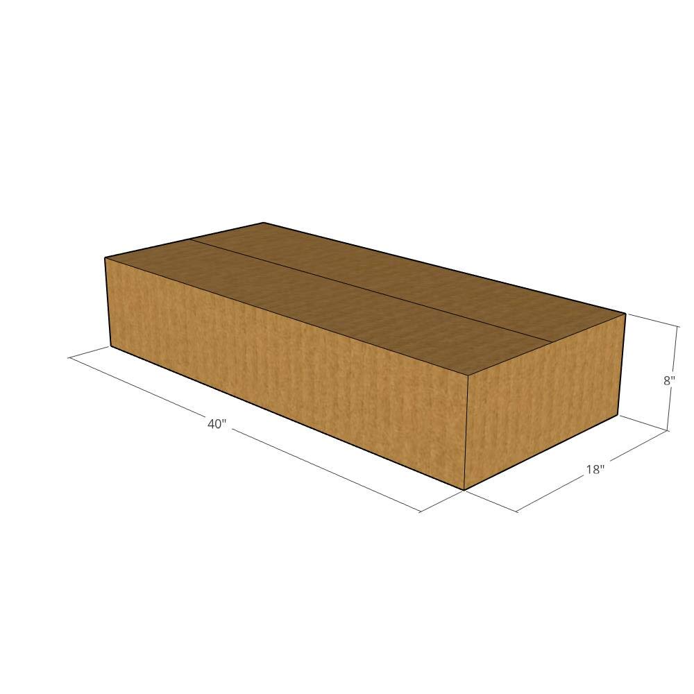 75 - 40x18x8 Inches (LxWxH) - 32 ECT New Corrugated Shipping Boxes - Perfect for Moving, Storage & Ecommerce Packaging