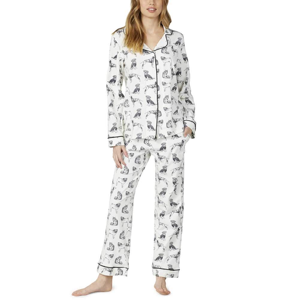 BedHead Classic Long Sleeve Pajama Set for Women - Soft Cotton Sleepwear with Pockets, Comfy Loungewear for Winter Nights, Home Relaxation & Sleepovers