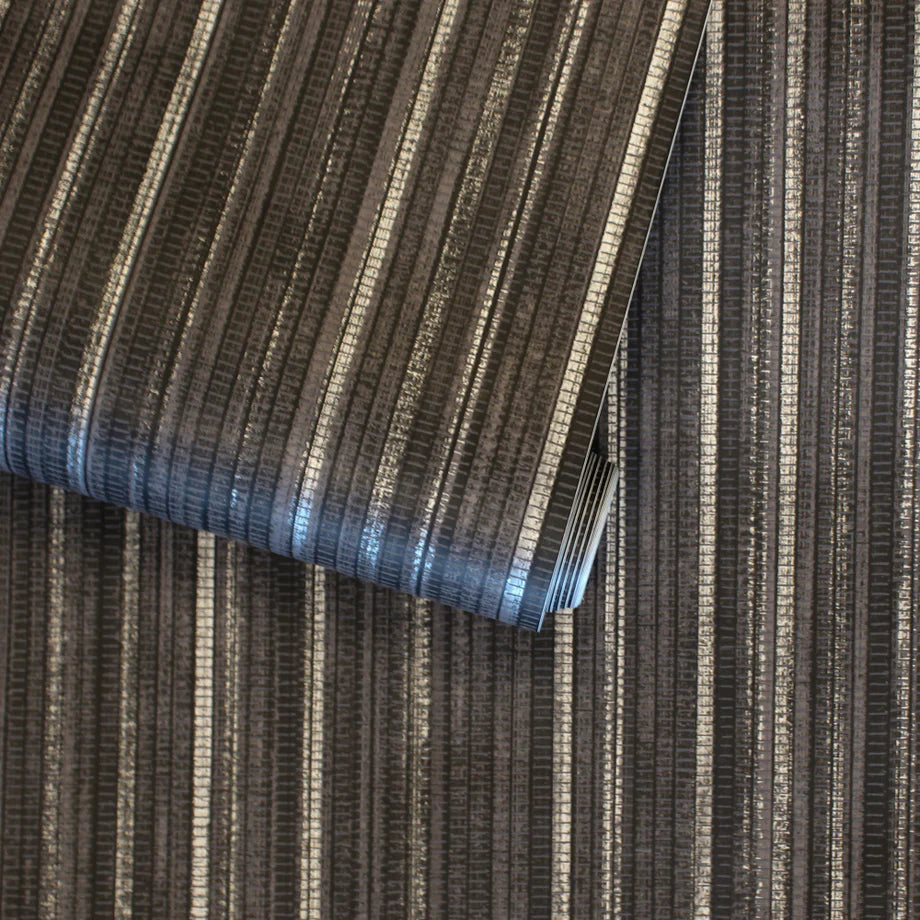 Self-Adhesive Faux Grasscloth Wallpaper - Peel and Stick Textured Wall Covering for Bedroom, Living Room & Home Decor