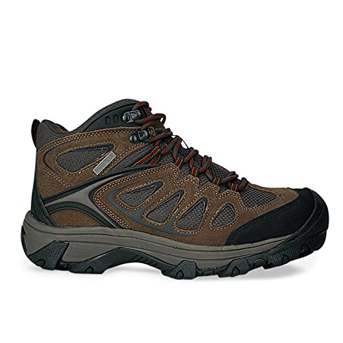 **Mt. Logan II Men's Waterproof Suede Hiking Boots - Lightweight Trekking Shoes for Outdoor Adventures & Mountain Climbing**