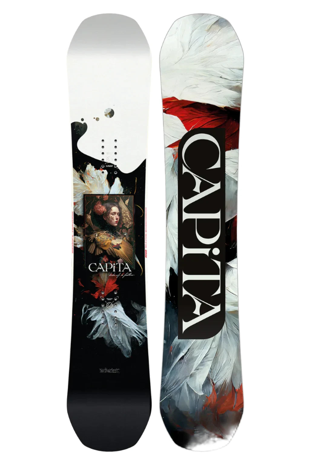 CAPiTA Women's Birds of a Feather Snowboard 2025 - All-Mountain Freestyle Snowboard for Women | Perfect for Park, Powder & Groomed Runs