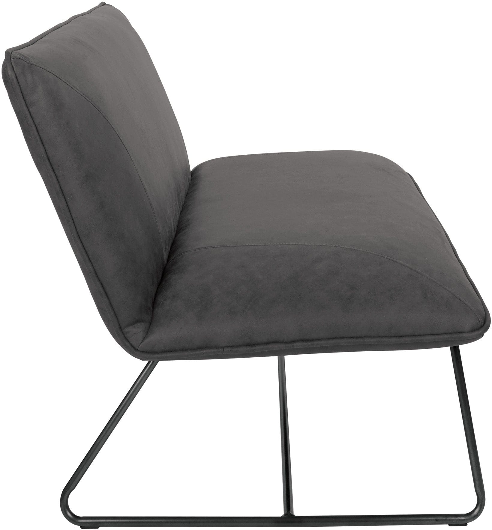 Office Star Brocton Loveseat [BRC52] - Modern Office Guest Seating for Small Spaces, Home Office & Waiting Areas