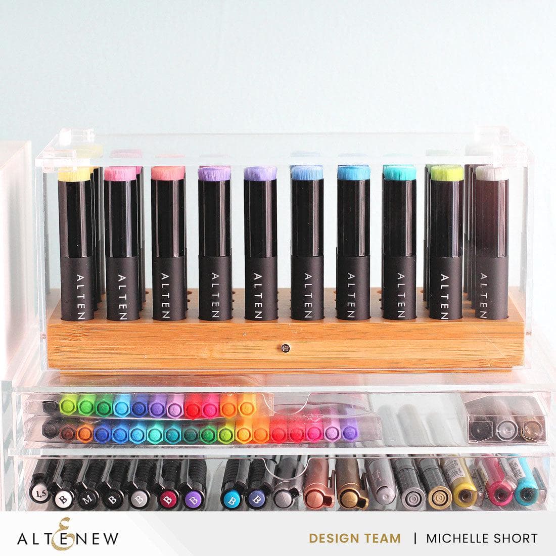 40 Mini Blending Brushes Set with Storage Case - Professional Makeup Brush Kit for Eyeshadow & Blending - Perfect for Travel, Makeup Artists & Beginners