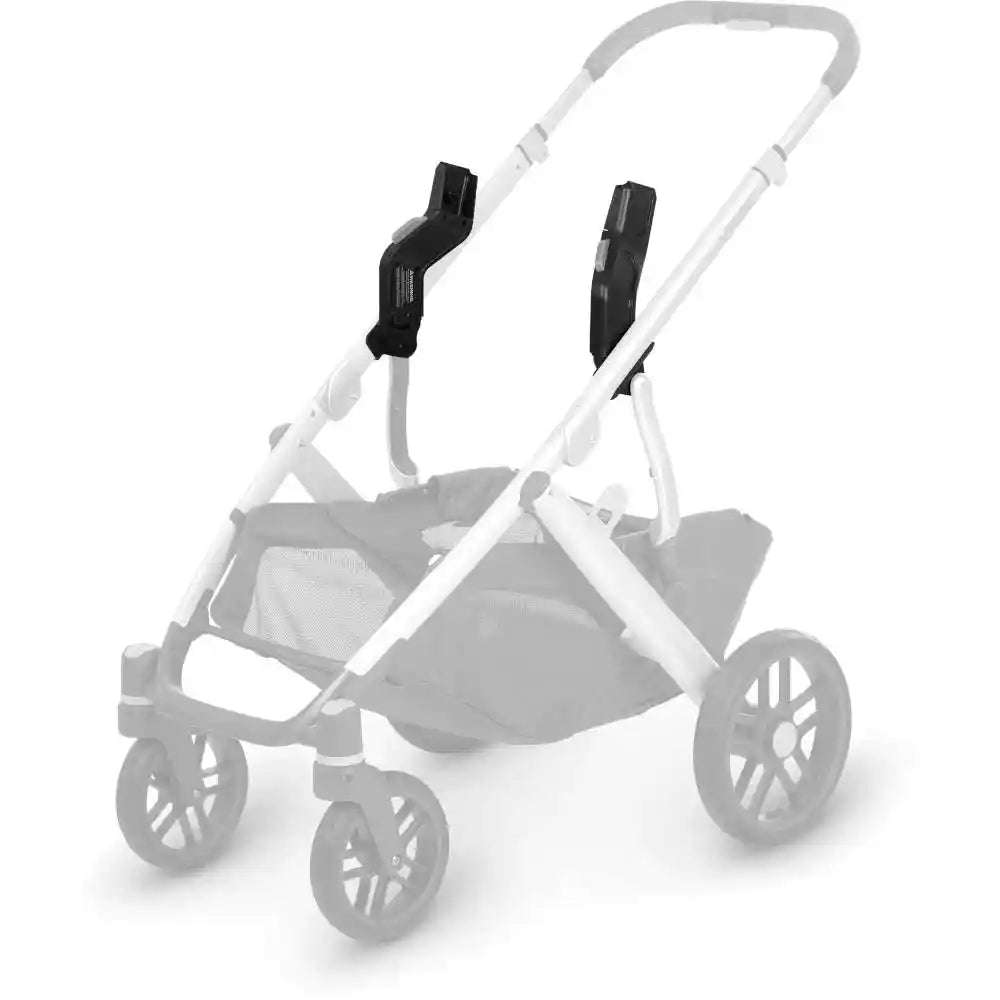 UPPAbaby Upper Car Seat Adapters for VISTA, VISTA V2, CRUZ & CRUZ V2 Strollers - Compatible with Maxi Cosi, Nuna, Cybex, BeSafe Car Seats - Secure Infant Travel Solution for Urban Commutes & Family Outings