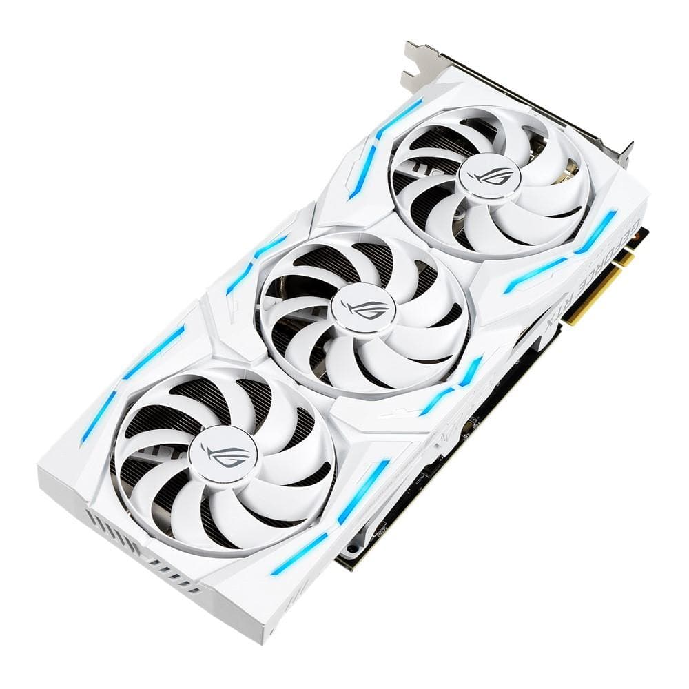 ASUS ROG STRIX RTX 2080 Ti O11G White Edition Gaming Graphics Card - 11GB GDDR6, RGB Lighting, Axial-Tech Fans | Perfect for 4K Gaming, VR, and Content Creation