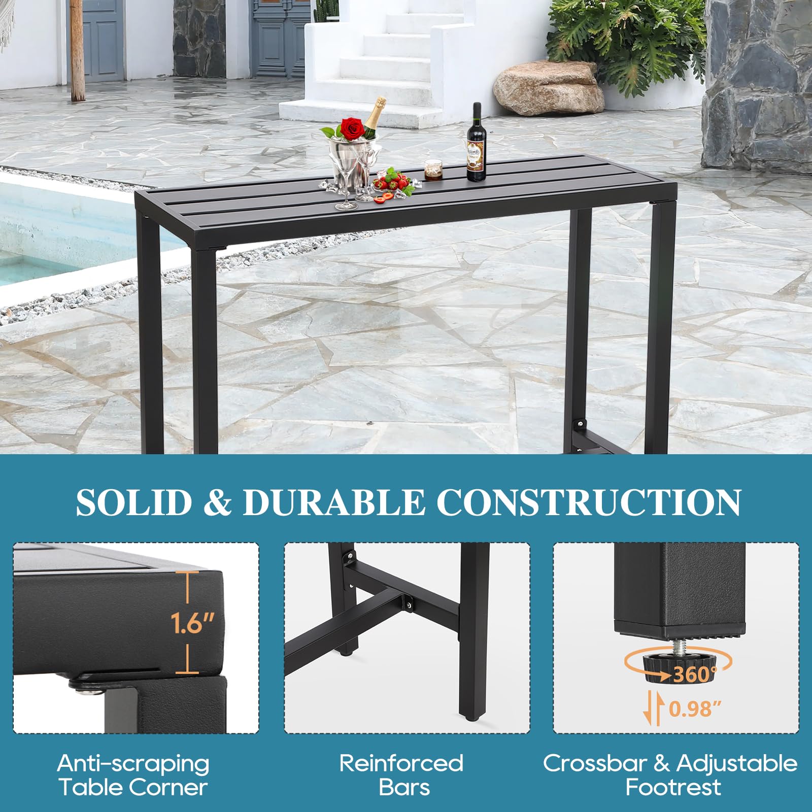 Outdoor Bar Table 47