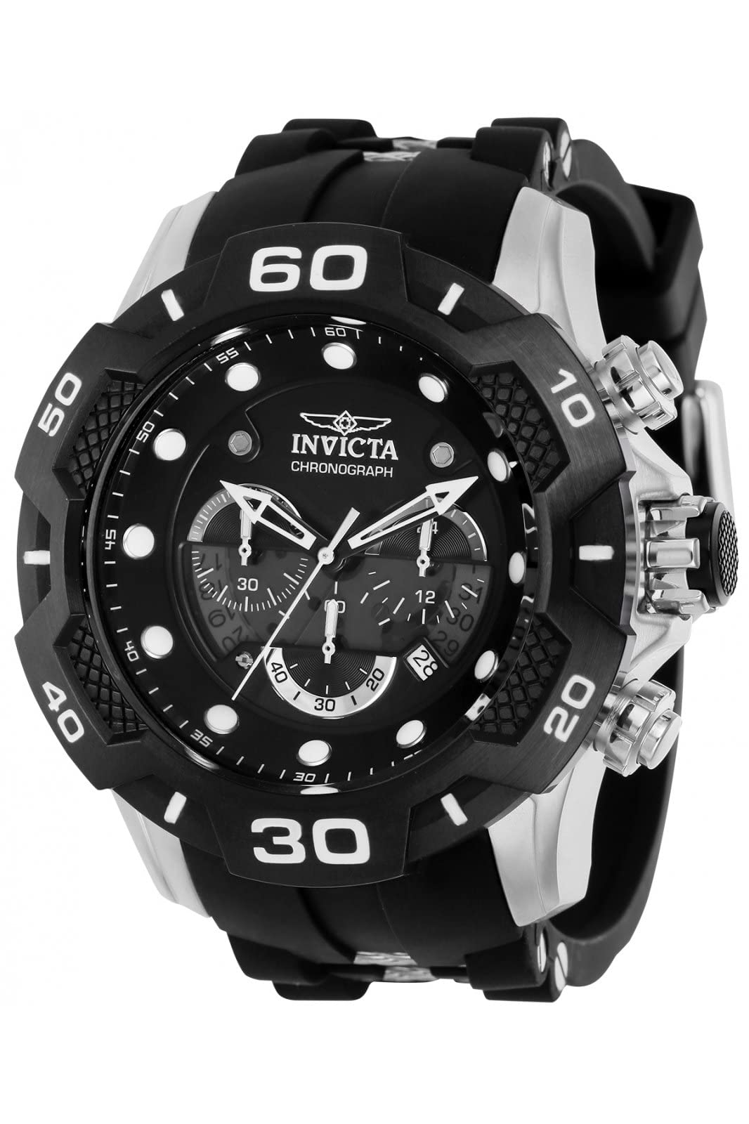Invicta Men's Speedway 36681 Stainless Steel Quartz Chronograph Watch - Perfect for Business, Casual Wear & Sports Activities