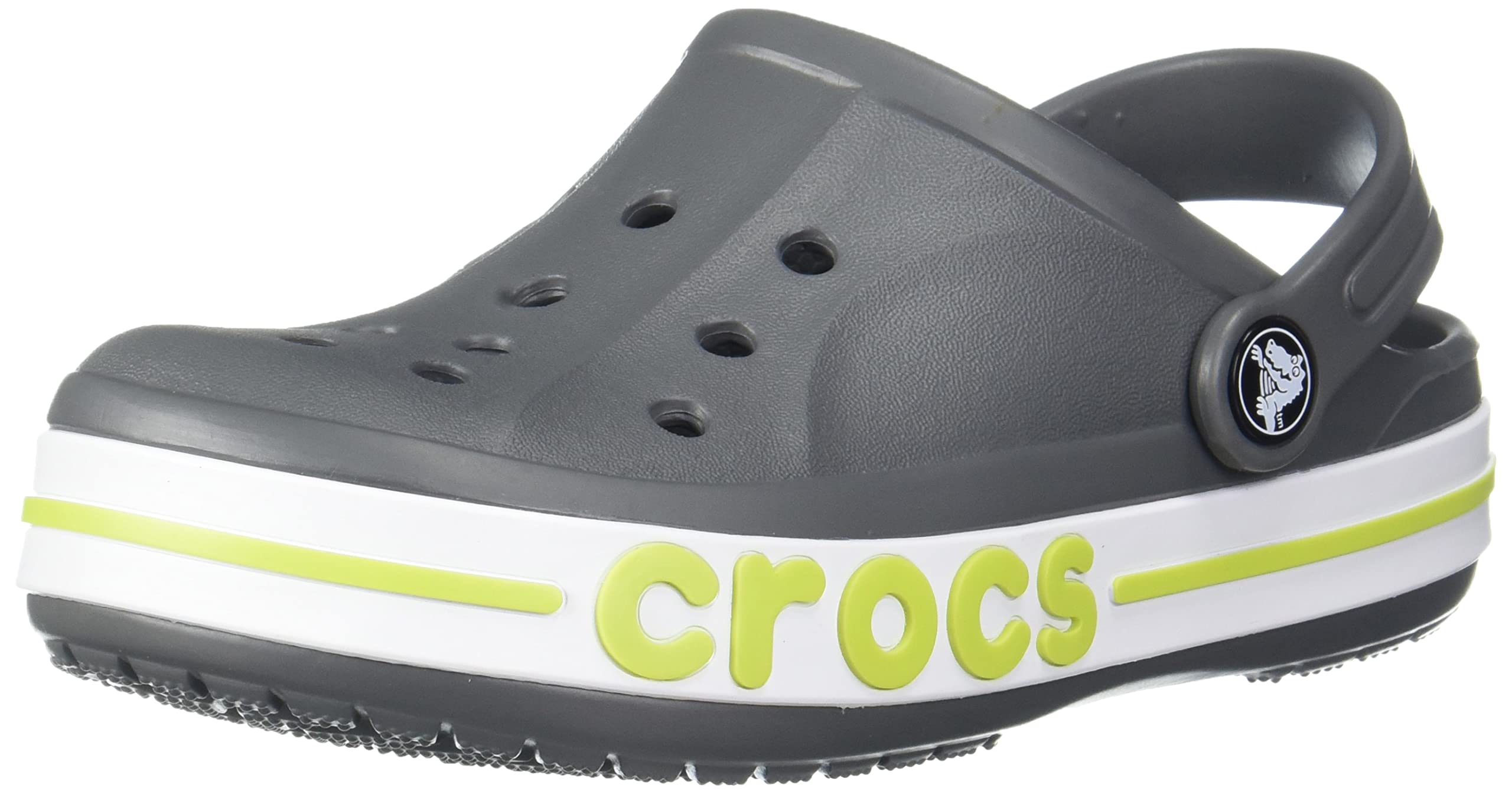 Crocs Unisex-Child Bayaband Clog | Comfortable Kids Water Shoes for Beach, Pool & Outdoor Play | Lightweight & Slip-Resistant