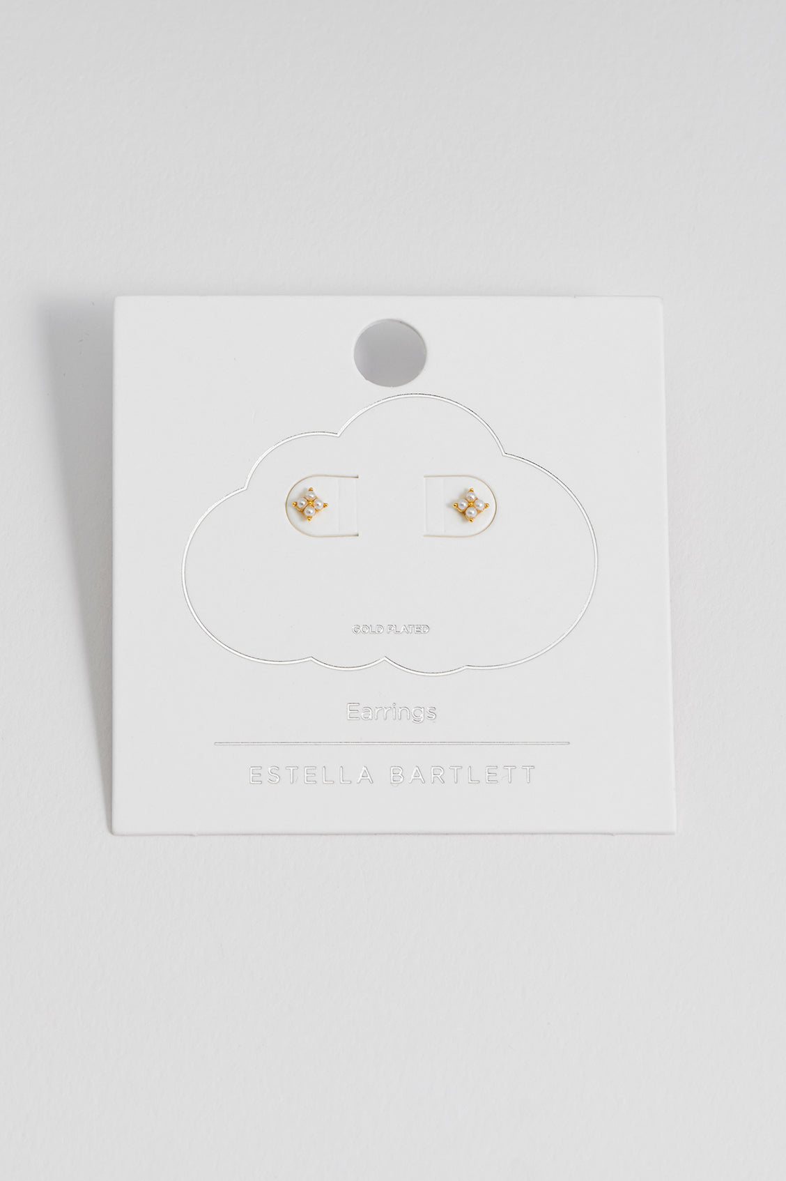 Mini Pearl Flower Stud Earrings for Women - Dainty Floral Pearl Studs for Daily Wear & Special Occasions