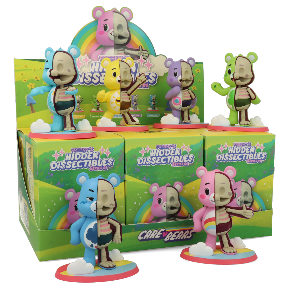 Freeny's Hidden Dissectibles: Care Bears Collectible Figures - Cute Plush Toy for Kids & Adults, Perfect for Birthday Gifts, Room Decor, and Disney Fans Collection