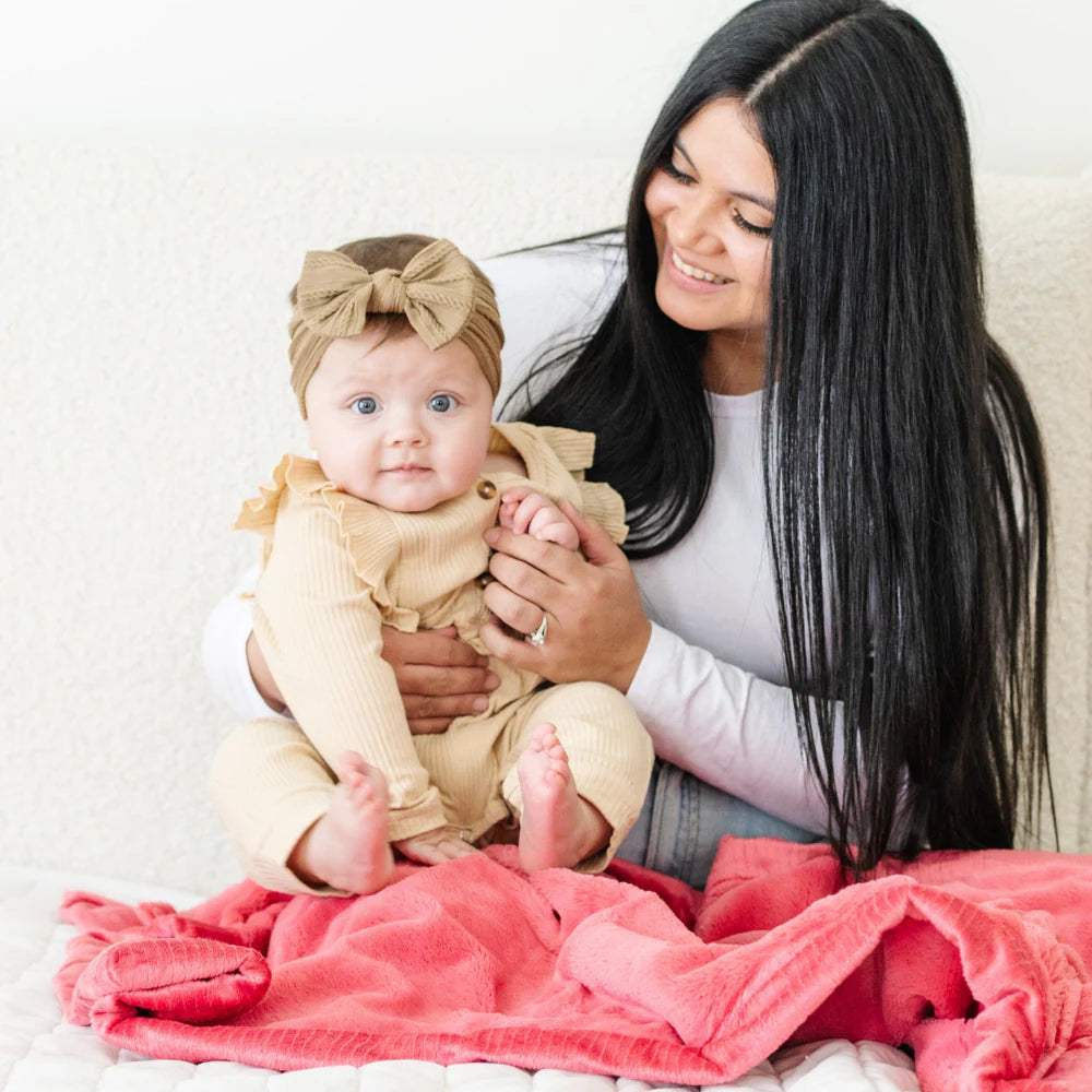 Cozy Mini Lush Blanket - Ultra Soft & Lightweight Throw for Babies, Kids & Adults - Perfect for Cuddling, Lounging & Traveling