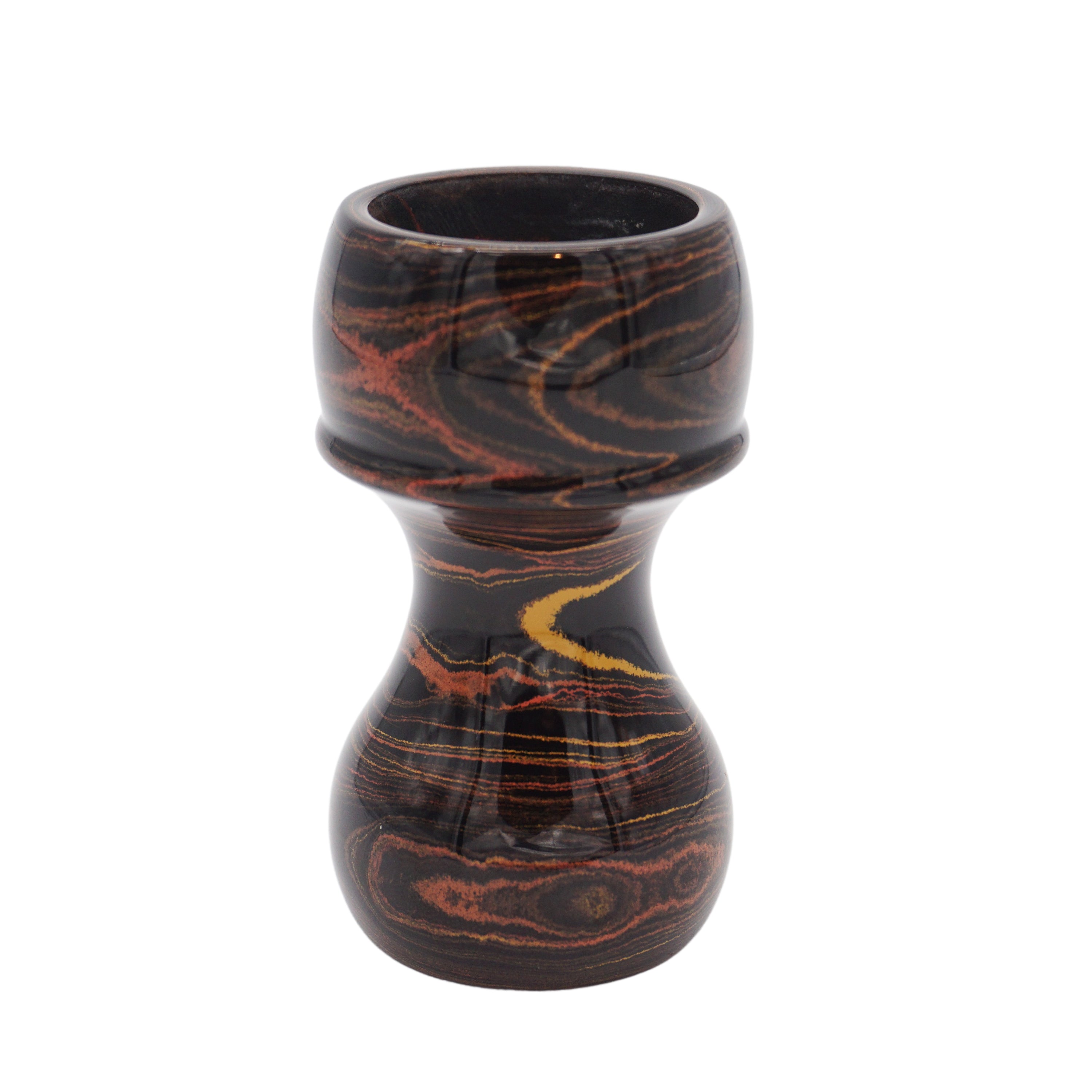 Premium Honey Ebonite Handmade Shaving Brush Handle - Fits 24mm & 26mm Knots - Perfect for Wet Shaving, Barber Shops & Luxury Grooming Gifts