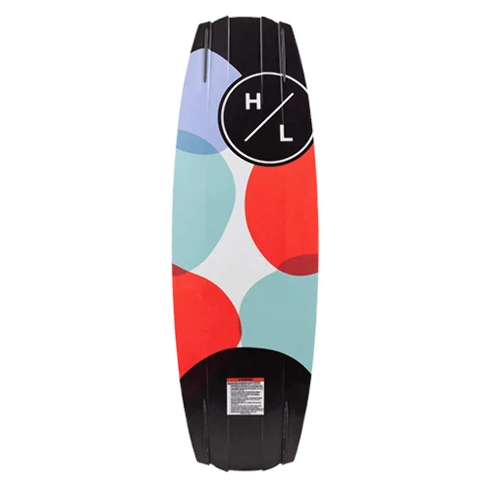 Hyperlite Maiden Women's Wakeboard - White/Black 138cm - Lightweight & Durable for Wakeboarding, Water Sports & Lake Adventures