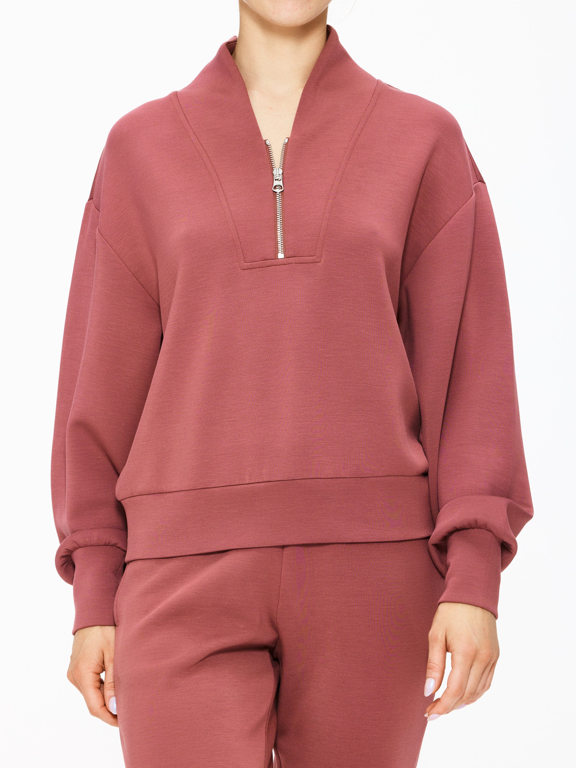The Upside Davidson Sweat - Women's Lightweight Hoodie for Yoga, Running & Lounge Wear - Soft Breathable Fabric for Comfort & Style