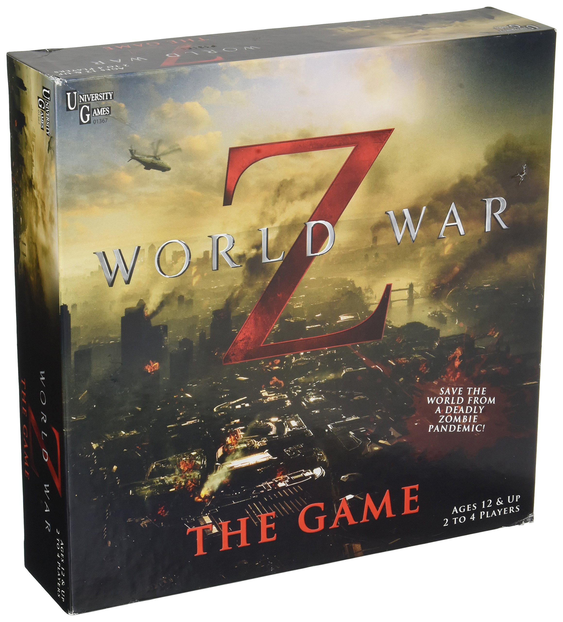 World War Z The Board Game - Cooperative Zombie Survival Strategy Game for Adults & Teens - Perfect for Game Nights & Halloween Parties