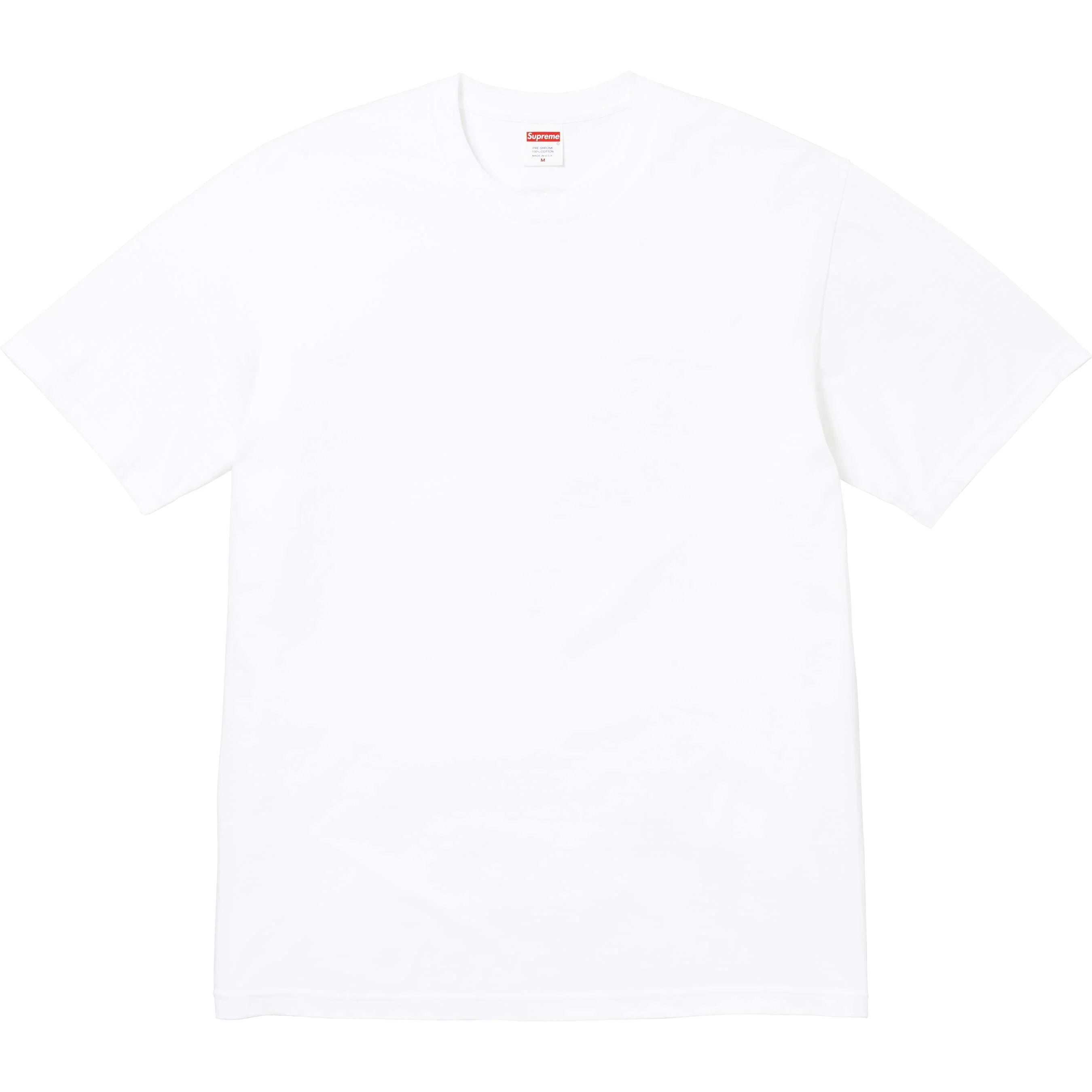 Supreme Backwards Logo T-Shirt for Men - White Cotton Short Sleeve Tee - Streetwear Fashion for Casual Wear & Urban Style