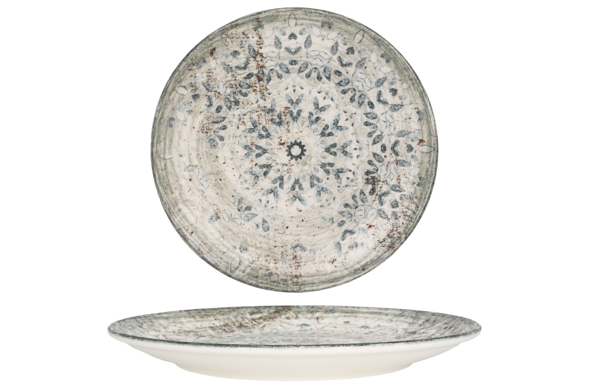 25cm Fade Dinner Plate Set - Elegant Ceramic Plates for Dining, Parties & Home Decor | Microwave & Dishwasher Safe