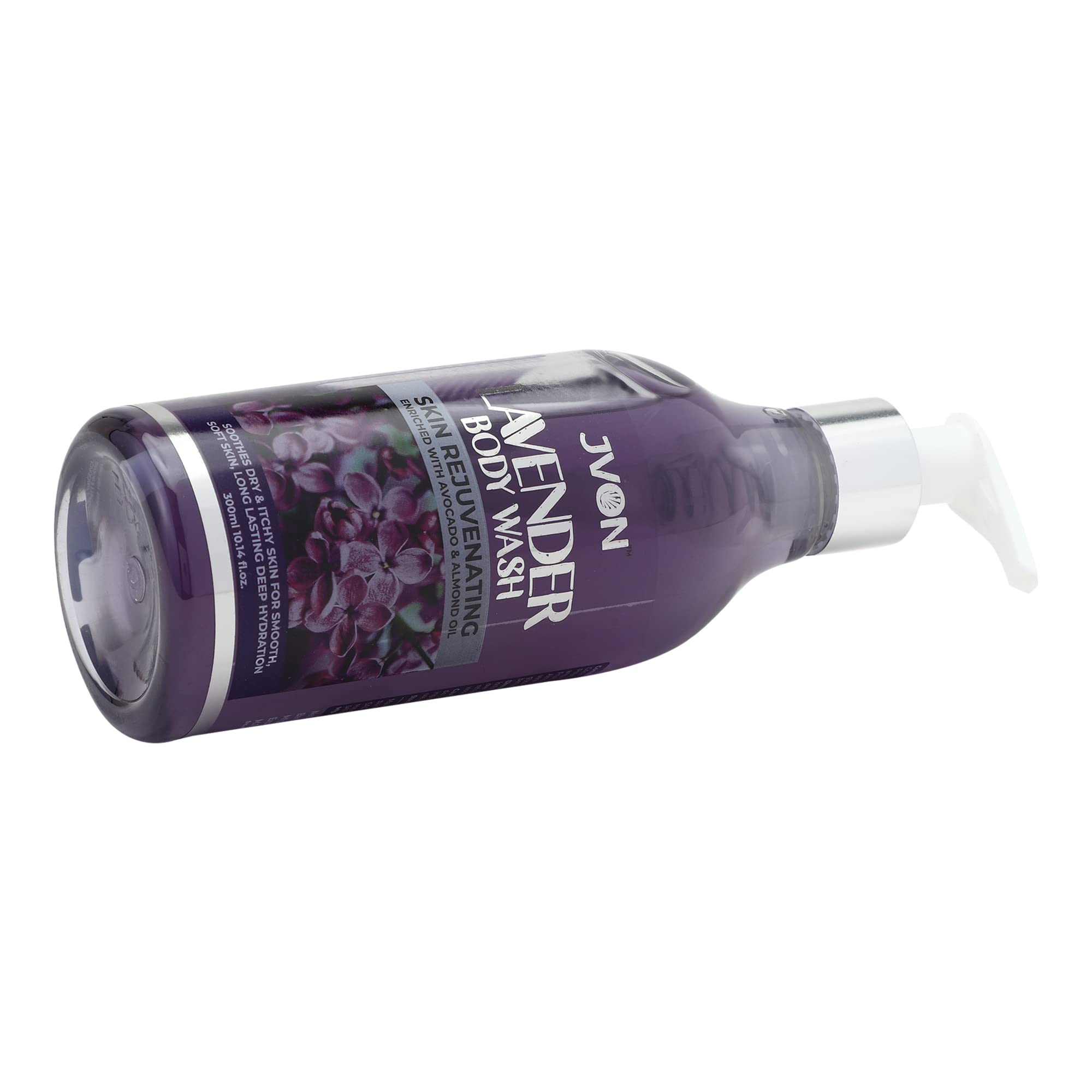 JVON Lavender Body Wash - Moisturizing Shower Gel with Natural Ingredients (100ml) | Hydrating & Relaxing for Dry Skin | Perfect for Daily Use & Aromatherapy