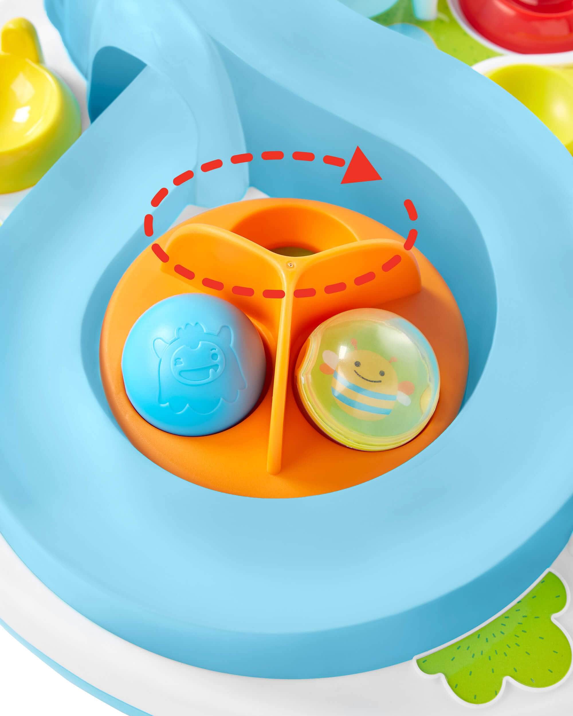 Skip Hop Explore & More Let's Roll Activity Table - Interactive Baby Play Table with Sensory Toys for Toddlers 6-18 Months - Perfect for Crawling, Standing & Early Learning Playtime