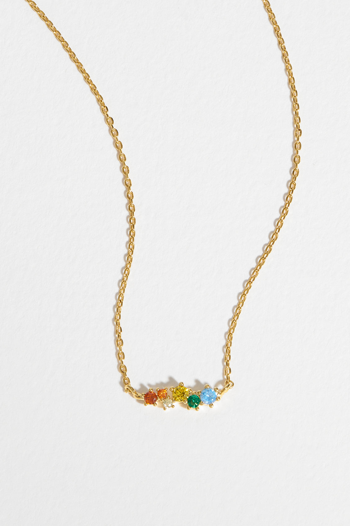 Rainbow Constellation Necklace - Zodiac Star Pendant Jewelry for Women - Perfect for Birthday Gifts, Date Nights & Stargazing Accessories