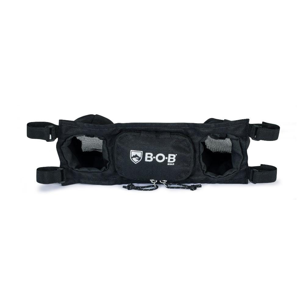 Bob Handlebar Console for Single Jogging Strollers - Convenient Storage Organizer with Cup Holder for Parents - Perfect for Running, Walking, and Outdoor Activities with Baby